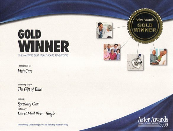 2009 Aster Award - Gold