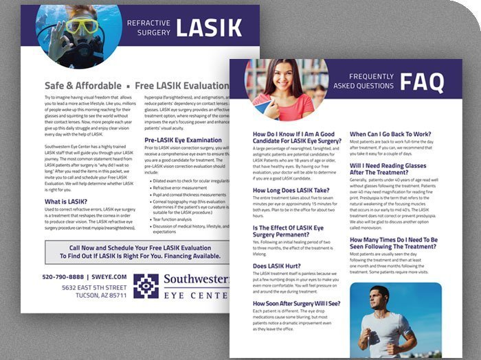 Southwestern Eye Center LASIK Info Sheet Southwestern Eye Center LASIK Info Sheet