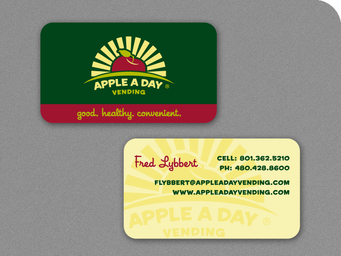 Apple A Day Business Cards