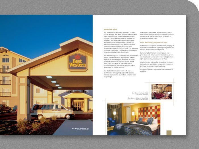 Best Western Brochure Spread - Grant Creek Inn Best Western Brochure Spread - Grant Creek Inn